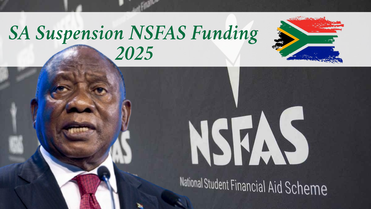 SA Suspension NSFAS Funding 2025: What Affected Students Must Do Now