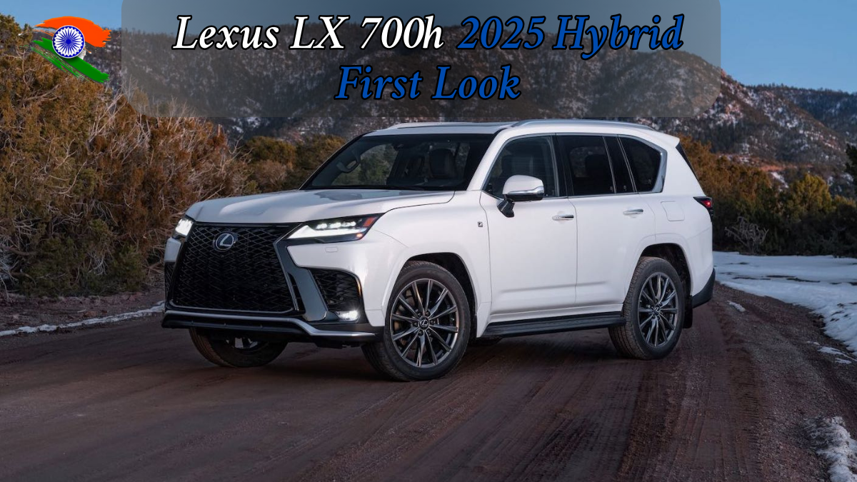 Lexus LX 700h 2025 First Look: Hybrid Engine, Overtrail Trim, and Key Upgrades