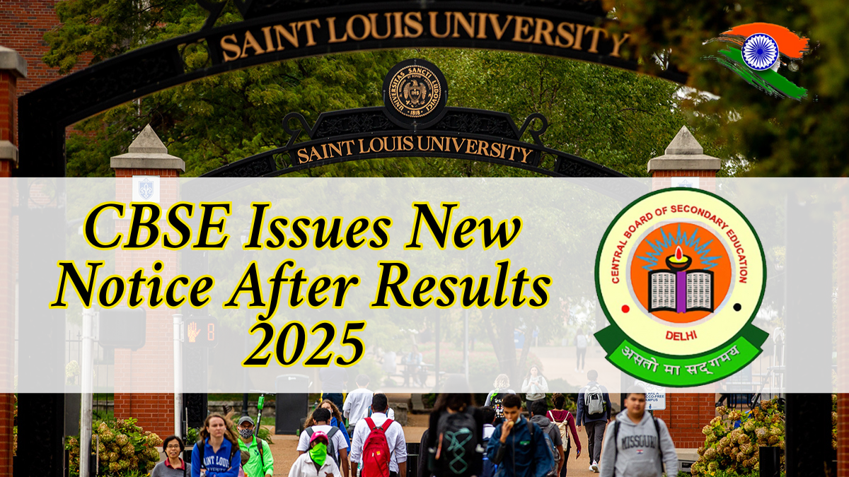 CBSE New Notice 2025: What Students Need to Know