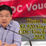 $1,920 Singapore CDC Vouchers in 2025
