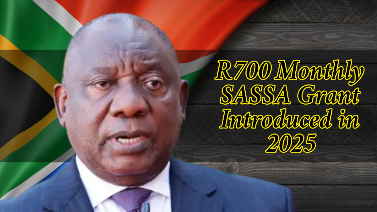 the 2025 SASSA R700 Monthly Relief Grant