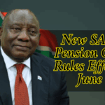 SASSA Pension Grant Rules Effective June 1, 2025