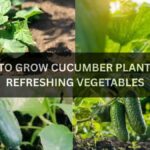 HOW TO GROW CUCUMBER PLANTS FOR REFRESHING VEGETABLES